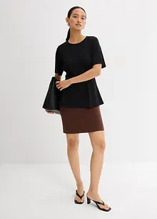 Jupe en maille de viscose mélangée, bonprix Jupe en maille de viscose mélangée, bonprix