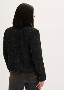 Blazer court en maille bouclette douce, bonprix Blazer court en maille bouclette douce, bonprix