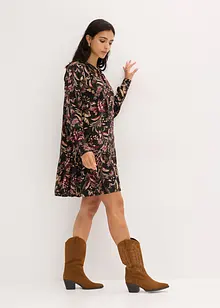 Midikleid aus reiner Viskose, bonprix Midikleid aus reiner Viskose, bonprix