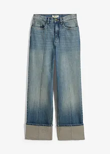Jean droit, taille haute, bonprix Jean droit, taille haute, bonprix