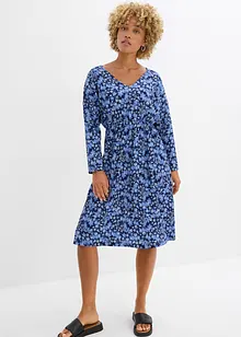 Robe en jersey crêpe gaufré, bonprix Robe en jersey crêpe gaufré, bonprix