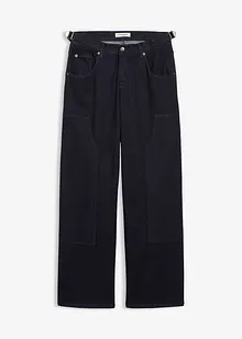 Jean large taille mi-haute, bonprix Jean large taille mi-haute, bonprix