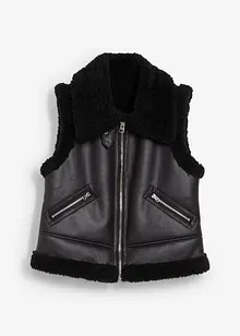 Gilet sans manches enduit, bonprix Gilet sans manches enduit, bonprix
