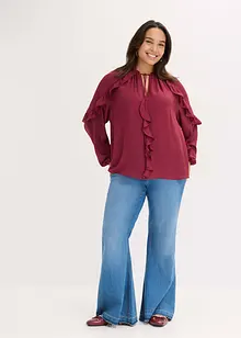 Blouse à volants, bonprix Blouse à volants, bonprix