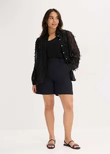 Chemisier avec détails frangés, bonprix Chemisier avec détails frangés, bonprix