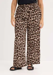 Pantalon palazzo en satin fluide, bonprix Pantalon palazzo en satin fluide, bonprix