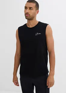 Muskelshirt (2er Pack) aus reiner Bio-Baumwolle, Loose Fit, bonprix Muskelshirt (2er Pack) aus reiner Bio-Baumwolle, Loose Fit, bonprix