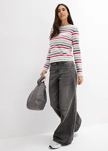 Langarmshirt aus reiner Baumwolle, bonprix Langarmshirt aus reiner Baumwolle, bonprix