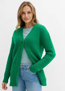Gilet doux en grosse maille de laine mélangée, bonprix Gilet doux en grosse maille de laine mélangée, bonprix