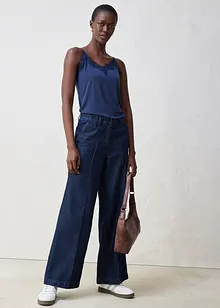 Top mit Wolle und Spitze, bonprix Top mit Wolle und Spitze, bonprix