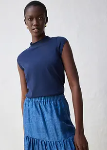 T-shirt avec soie, bonprix T-shirt avec soie, bonprix