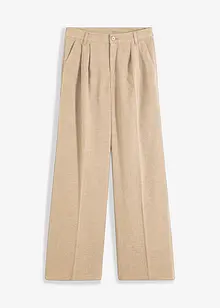 Pantalon large à pinces, bonprix Pantalon large à pinces, bonprix