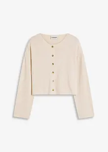 Gerippte Feinstrickjacke, bonprix Gerippte Feinstrickjacke, bonprix