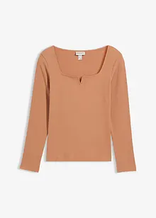 T-shirt côtelé 100% coton, bonprix T-shirt côtelé 100% coton, bonprix