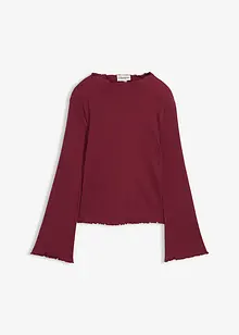 Rippshirt aus reiner Baumwolle, bonprix Rippshirt aus reiner Baumwolle, bonprix