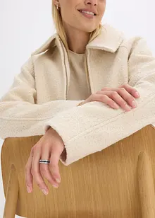 Blouson aus softem Bouclé, bonprix Blouson aus softem Bouclé, bonprix