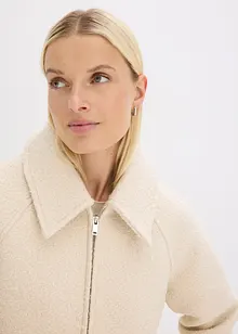 Blouson aus softem Bouclé, bonprix Blouson aus softem Bouclé, bonprix