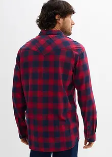 Chemisier en flanelle 100% coton, bonprix Chemisier en flanelle 100% coton, bonprix