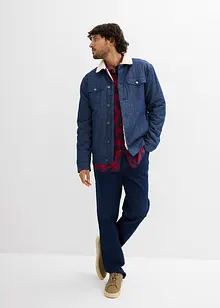 Chemisier en flanelle 100% coton, bonprix Chemisier en flanelle 100% coton, bonprix