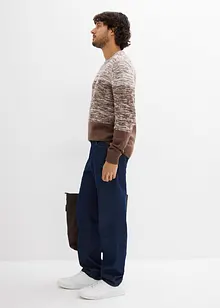 Pull en coton mélangé, coupe ventre confort, bonprix Pull en coton mélangé, coupe ventre confort, bonprix
