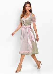 Dirndl avec perles (ens. 2 pces), bonprix Dirndl avec perles (ens. 2 pces), bonprix