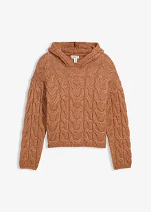 Pull doux en grosse maille contenant de la laine, bonprix Pull doux en grosse maille contenant de la laine, bonprix