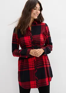 Lange Umstandsbluse aus weichem Baumwoll-Flanell, bonprix Lange Umstandsbluse aus weichem Baumwoll-Flanell, bonprix