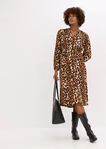 Robe midi en satin fluide, bonprix Robe midi en satin fluide, bonprix