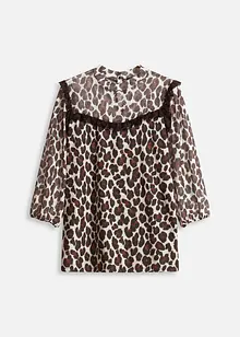 T-shirt en mesh doux et dentelle, bonprix T-shirt en mesh doux et dentelle, bonprix