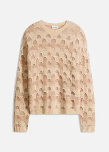 Pull oversize en doux mélange laine et alpaga, bonprix Pull oversize en doux mélange laine et alpaga, bonprix