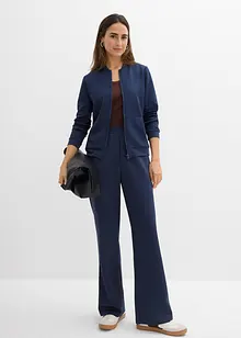 Sweatjacke aus Scuba mit Reißverschluss, bonprix Sweatjacke aus Scuba mit Reißverschluss, bonprix