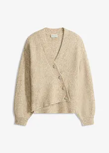 Gilet doux en grosse maille de laine mélangée, bonprix Gilet doux en grosse maille de laine mélangée, bonprix