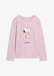 Langarmshirt Snoopy aus reiner Baumwolle, Peanuts Langarmshirt Snoopy aus reiner Baumwolle, Peanuts