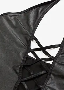 Nuisette sexy effet mouillé à dos nu, bonprix Nuisette sexy effet mouillé à dos nu, bonprix