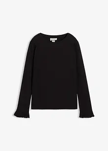 Langarmshirt aus elastischem Bio-Baumwoll-Mix, bonprix Langarmshirt aus elastischem Bio-Baumwoll-Mix, bonprix