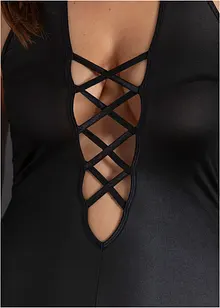 Nuisette sexy effet mouillé à dos nu, bonprix Nuisette sexy effet mouillé à dos nu, bonprix