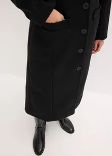 Langer Mantel in Wolloptik, bonprix Langer Mantel in Wolloptik, bonprix