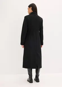 Langer Mantel in Wolloptik, bonprix Langer Mantel in Wolloptik, bonprix