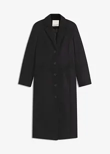 Langer Mantel in Wolloptik, bonprix Langer Mantel in Wolloptik, bonprix