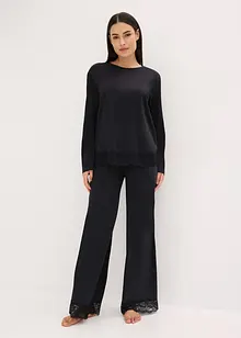 Pyjama orné de dentelle, bonprix Pyjama orné de dentelle, bonprix