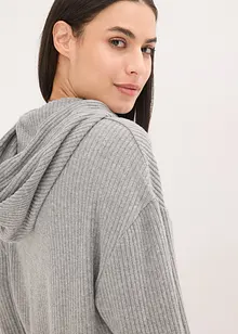 Weit geschnittener Loungewear Hausanzug aus weicher Rippe, bonprix Weit geschnittener Loungewear Hausanzug aus weicher Rippe, bonprix