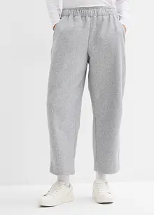 Pantalon barrel aspect laine, bonprix Pantalon barrel aspect laine, bonprix