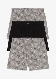 Lot de 3 caleçons en coton, bonprix Lot de 3 caleçons en coton, bonprix