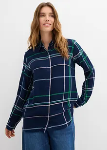 Longbluse aus fließender Viskose, bonprix Longbluse aus fließender Viskose, bonprix