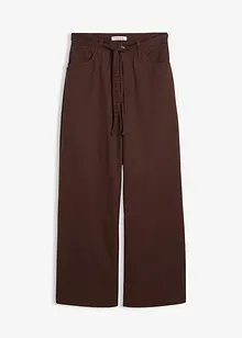 Pantalon en twill 100% coton, bonprix Pantalon en twill 100% coton, bonprix