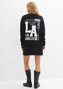 Sweatkleid aus reiner Baumwolle, bonprix Sweatkleid aus reiner Baumwolle, bonprix