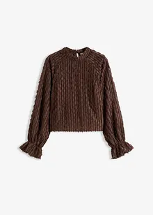 Blouse texturée, bonprix Blouse texturée, bonprix