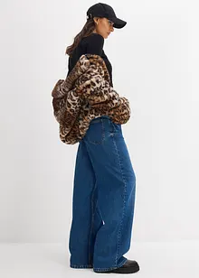 Kurzes Rippshirt, bonprix Kurzes Rippshirt, bonprix