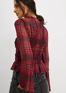 Blouse à empiècement smocké, bonprix Blouse à empiècement smocké, bonprix