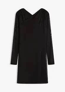 Jerseykleid aus Mesh, bonprix Jerseykleid aus Mesh, bonprix